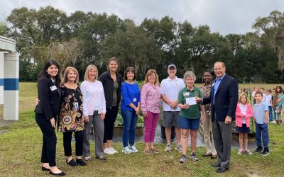 Fleishel Financial Associates Supports Blue Lake Elementary’s School Garden Program This Year