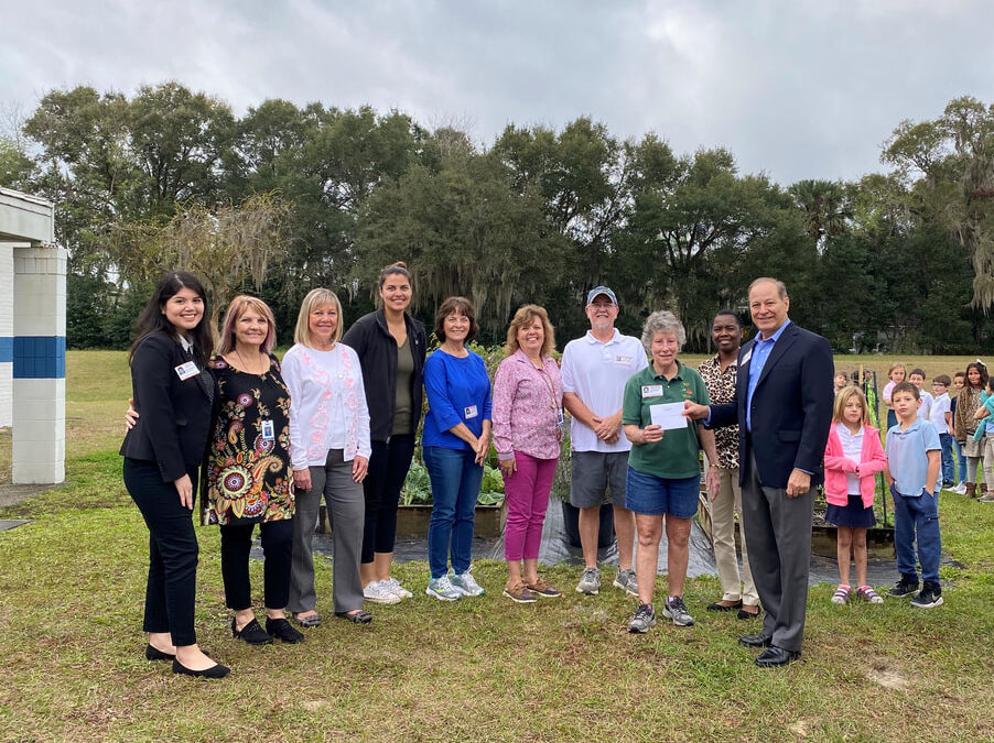 Fleishel Financial Associates Supports Blue Lake Elementary’s School Garden Program This Year